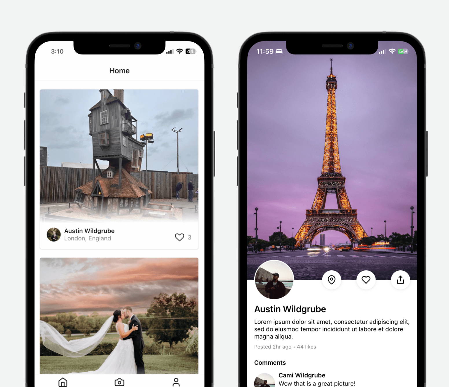 Travelry app screenshots